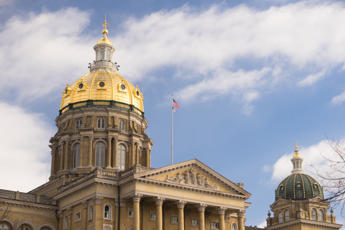 Iowa Capitol dome